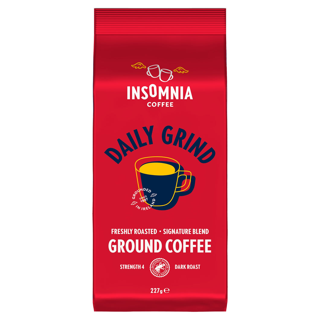 Insomnia Coffee Signature Blend | Daily Grind Ground Coffee 227G