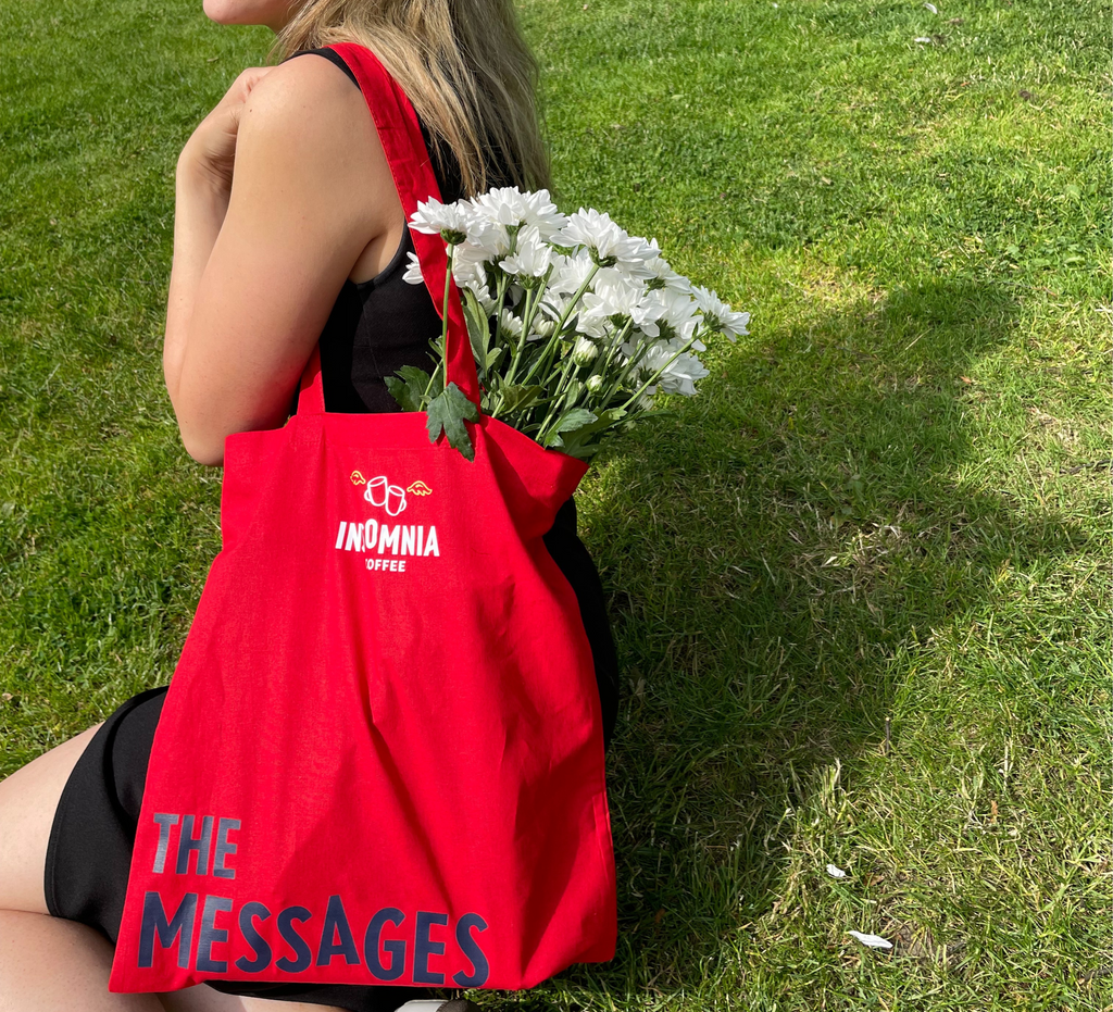 Insomnia Coffee Tote Bag - The Messages