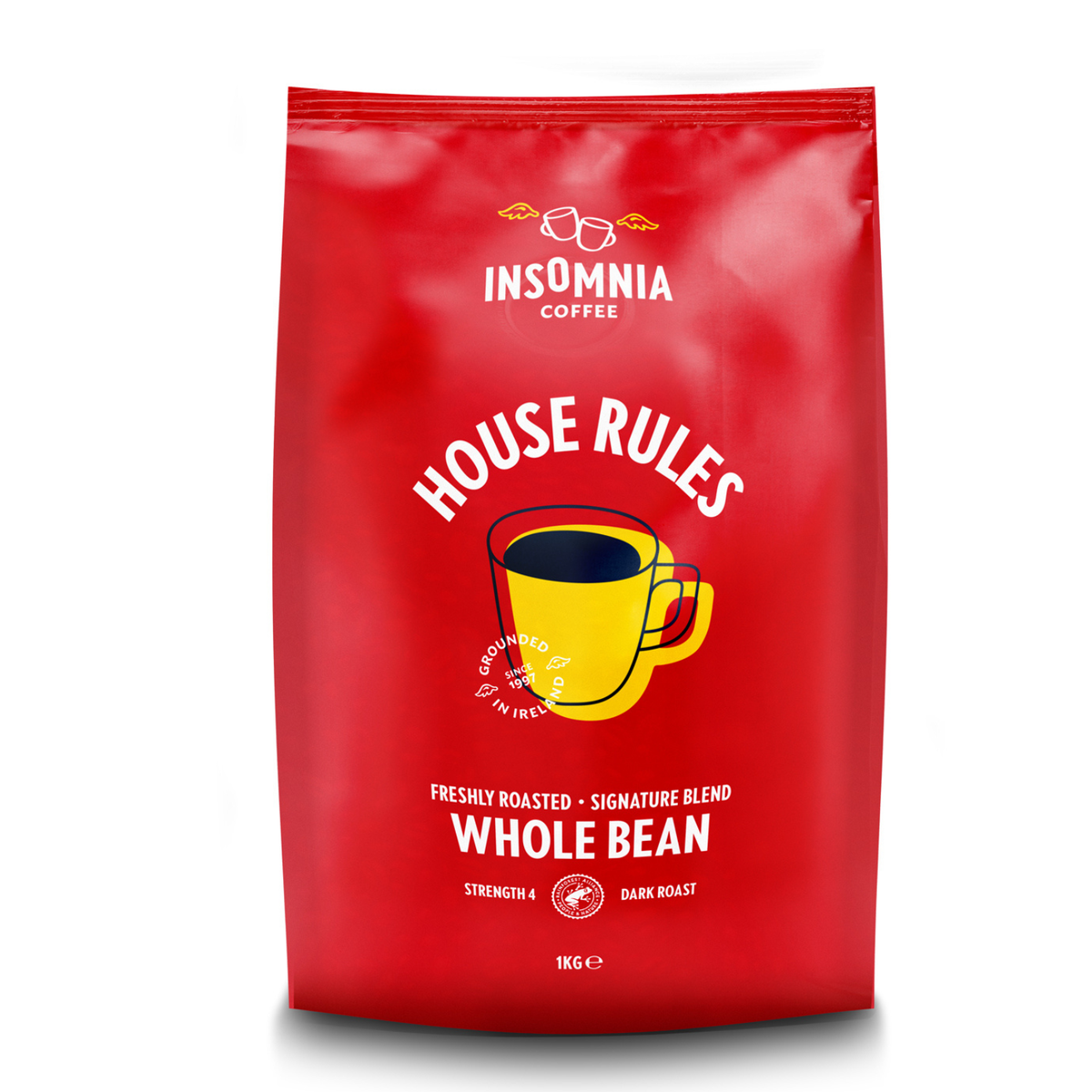 Insomnia Coffee Signature Blend | House Rules Whole Bean Coffee 1kg