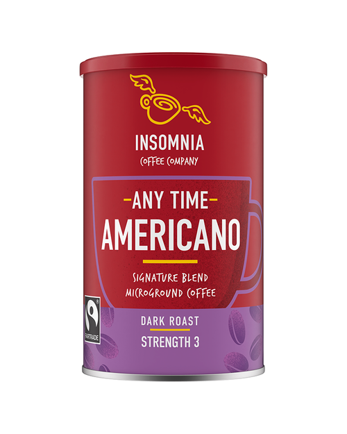 Insomnia Coffee Company Signature Blend | Any Time Americano Dark Roast Microground Coffee 100g
