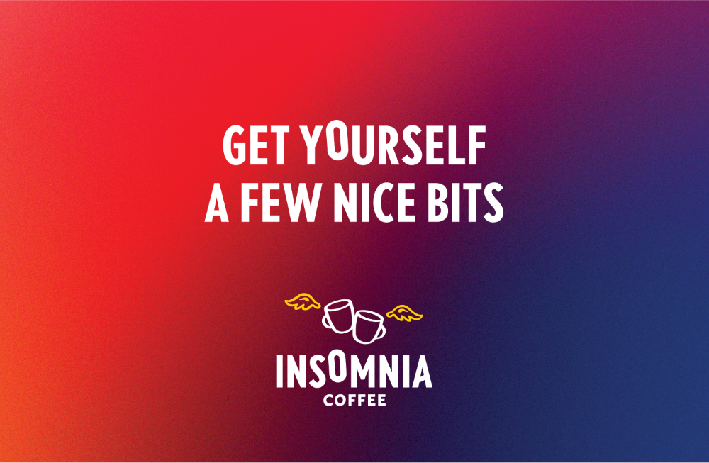 Insomnia Coffee | Gift Card | Get Yourself A Few Nice Bits