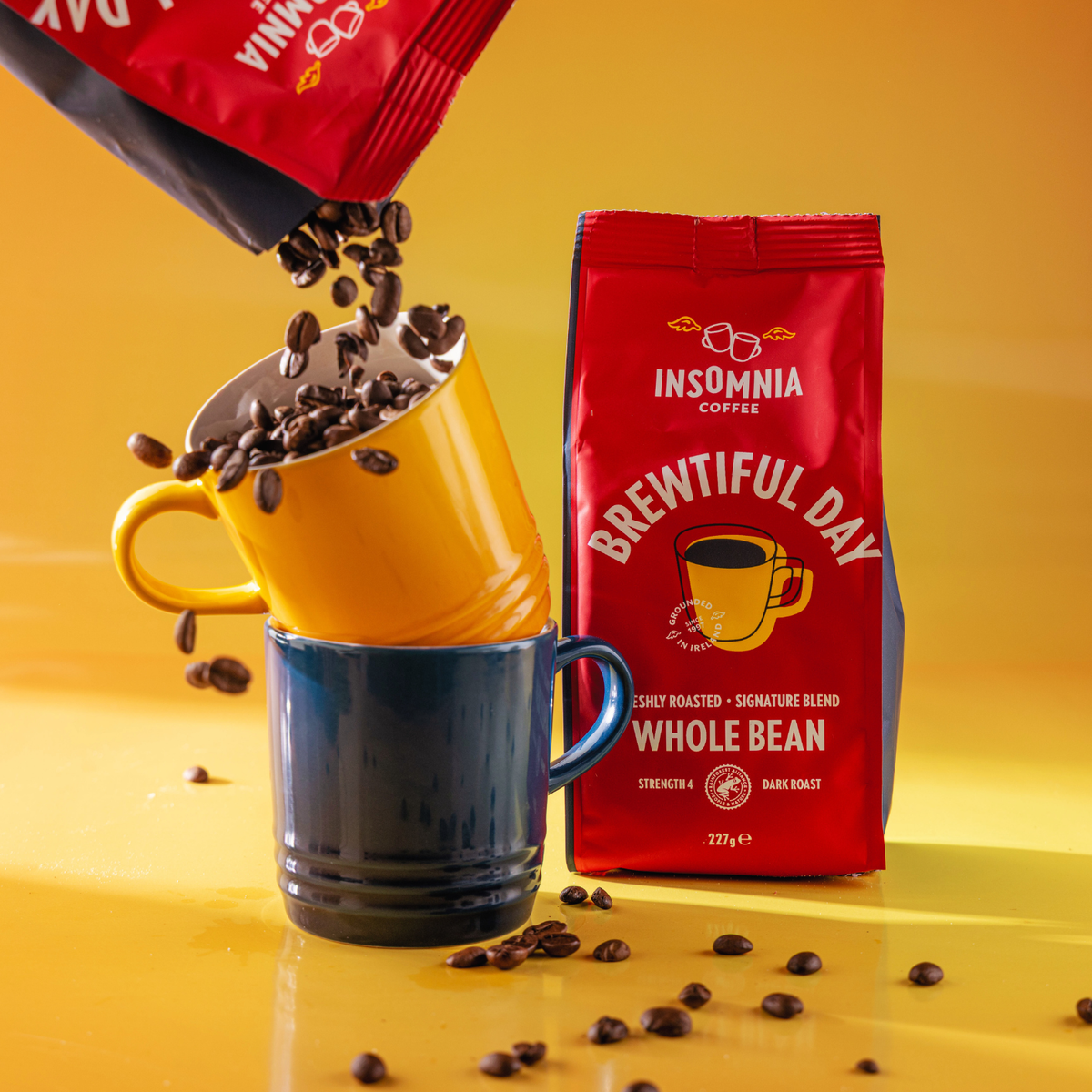 Insomnia Coffee Signature Blend | Brewtiful Day Whole Beans 227G