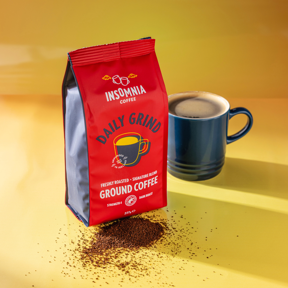 Insomnia Coffee Signature Blend | Daily Grind Ground Coffee 227G